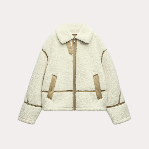Maison Bonnetterie™ | Veste Teddy Boxy