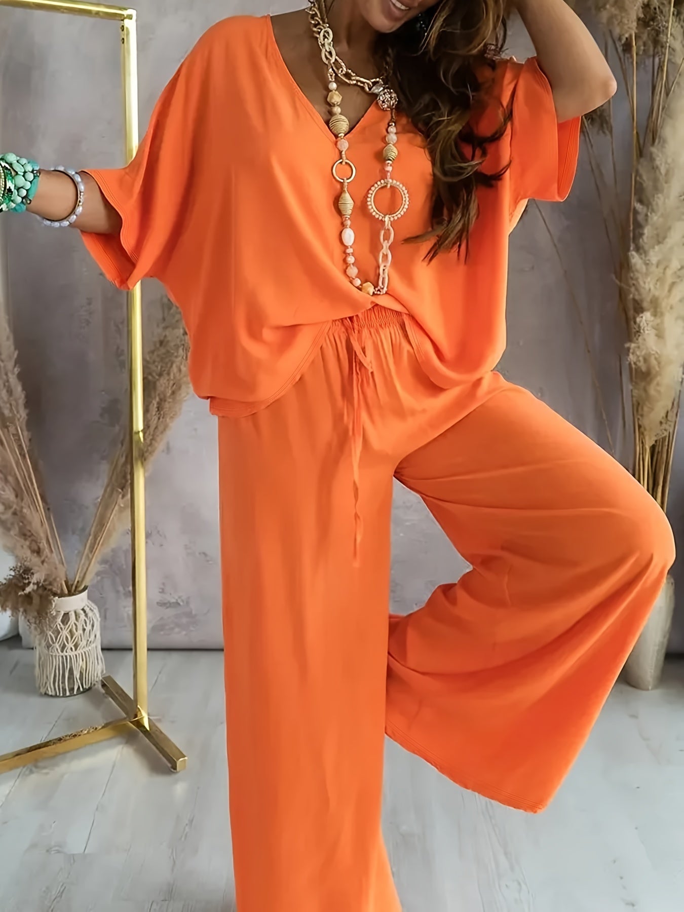 Maison Bonnetterie™ | Robe d'été unie Nina