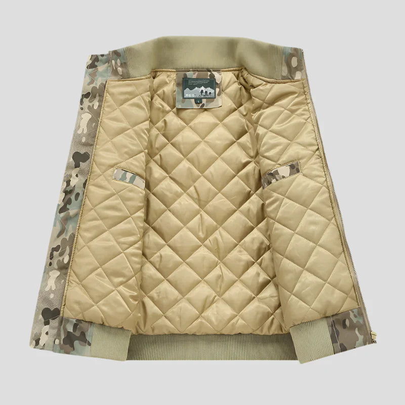 Maison Bonnetterie™ | Blouson aviateur camouflage Maverick