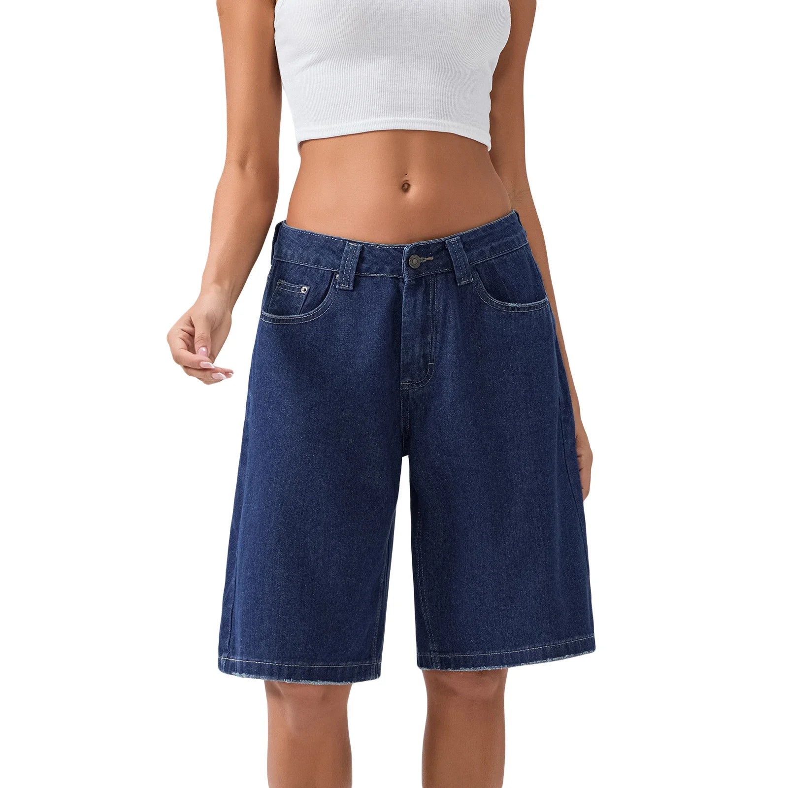Maison Bonneterie™ | Loose Denim Shorts