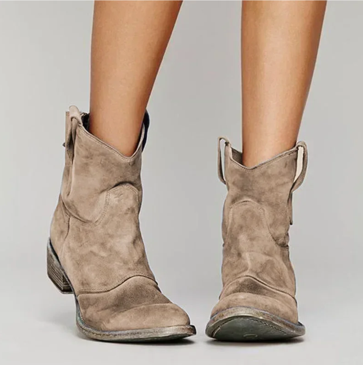 Maison Bonnetterie™ | Bottes western en cuir Roselle