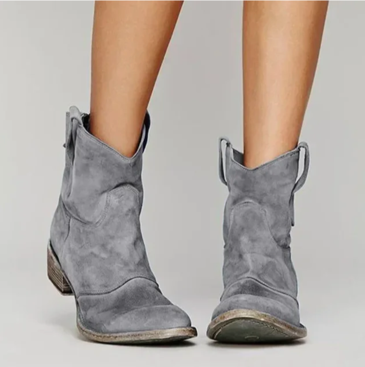 Maison Bonnetterie™ | Bottes western en cuir Roselle