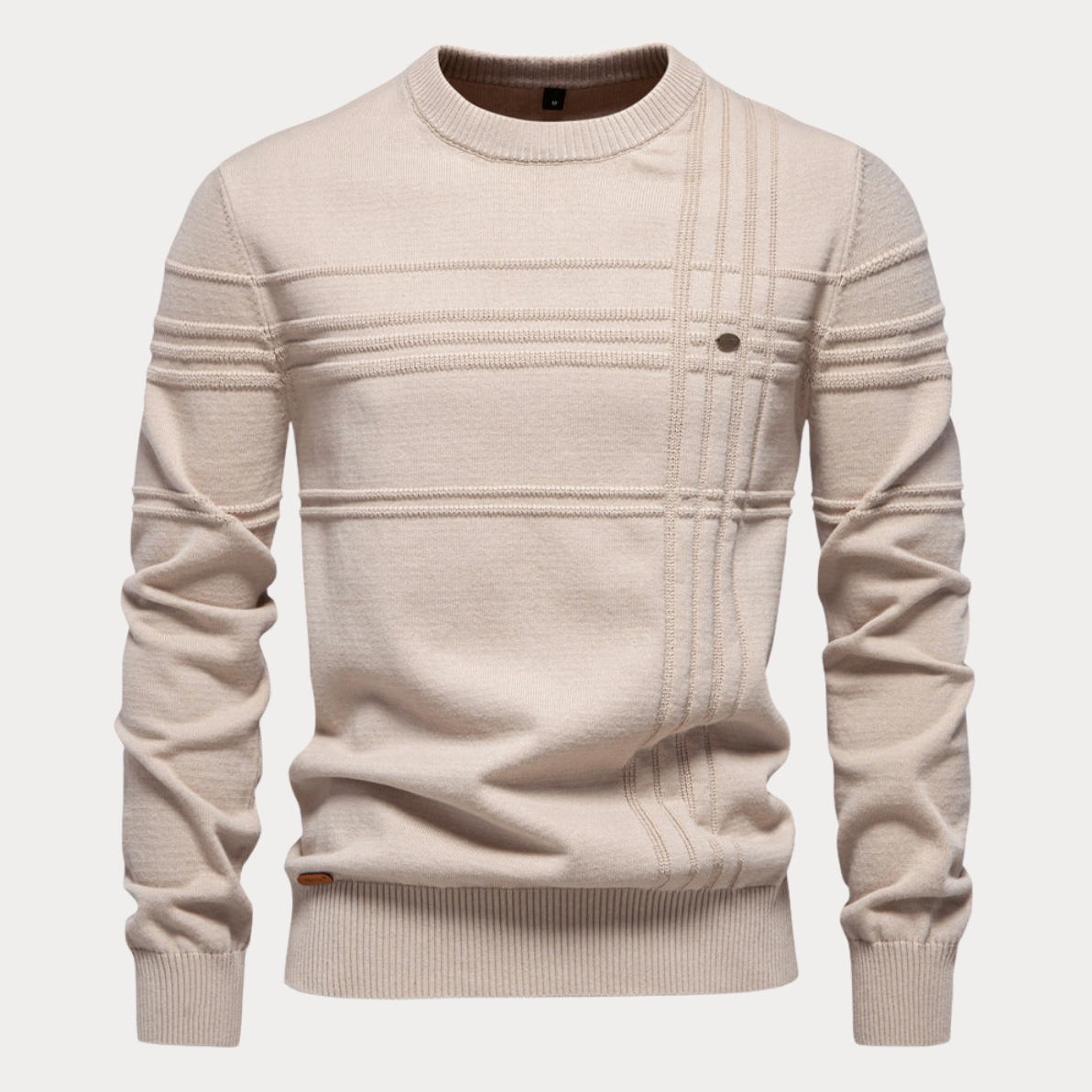 Maison Bonnetterie™ | Pull Levron à motif poitrine