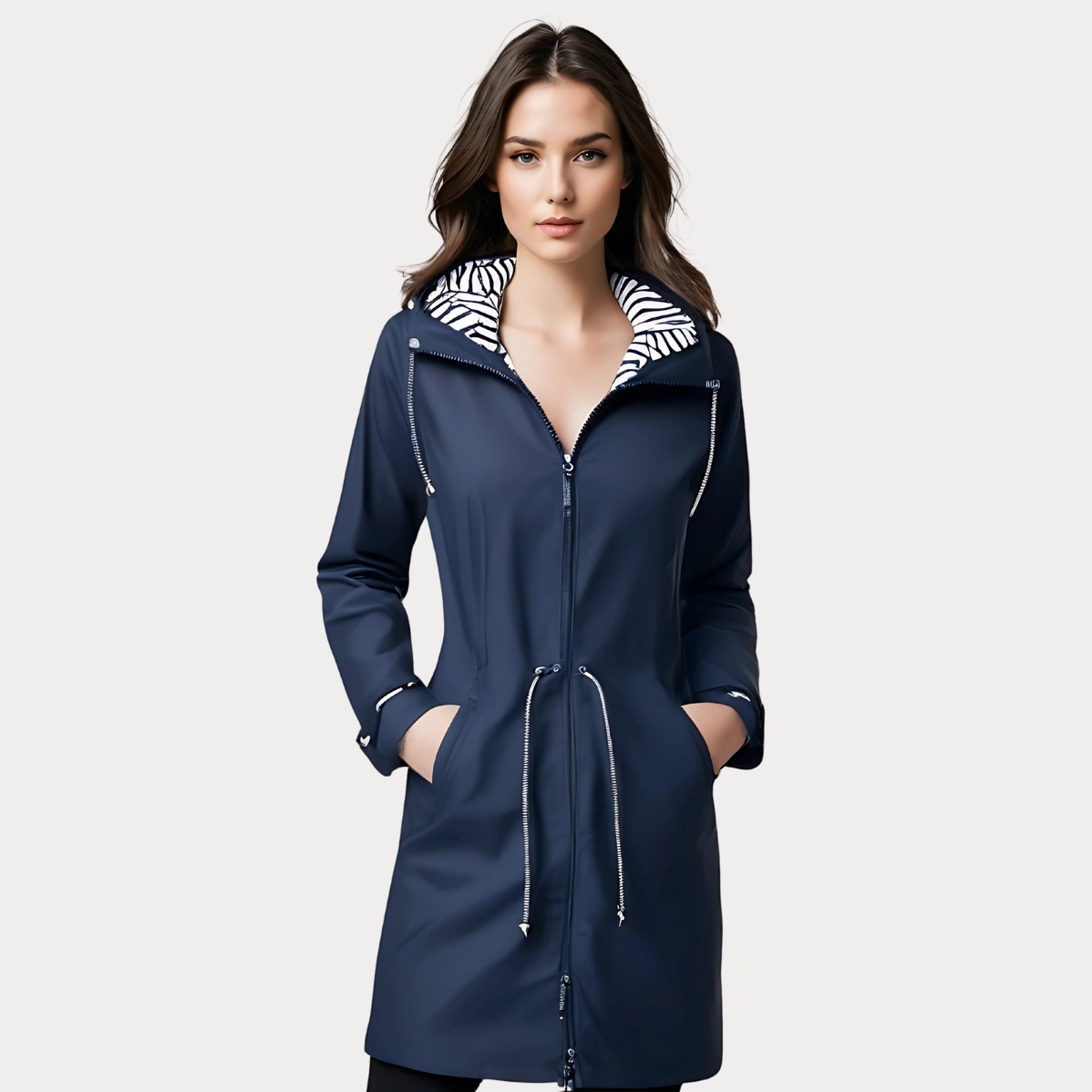Maison Bonnetterie™ | Veste imperméable élégante Louisa