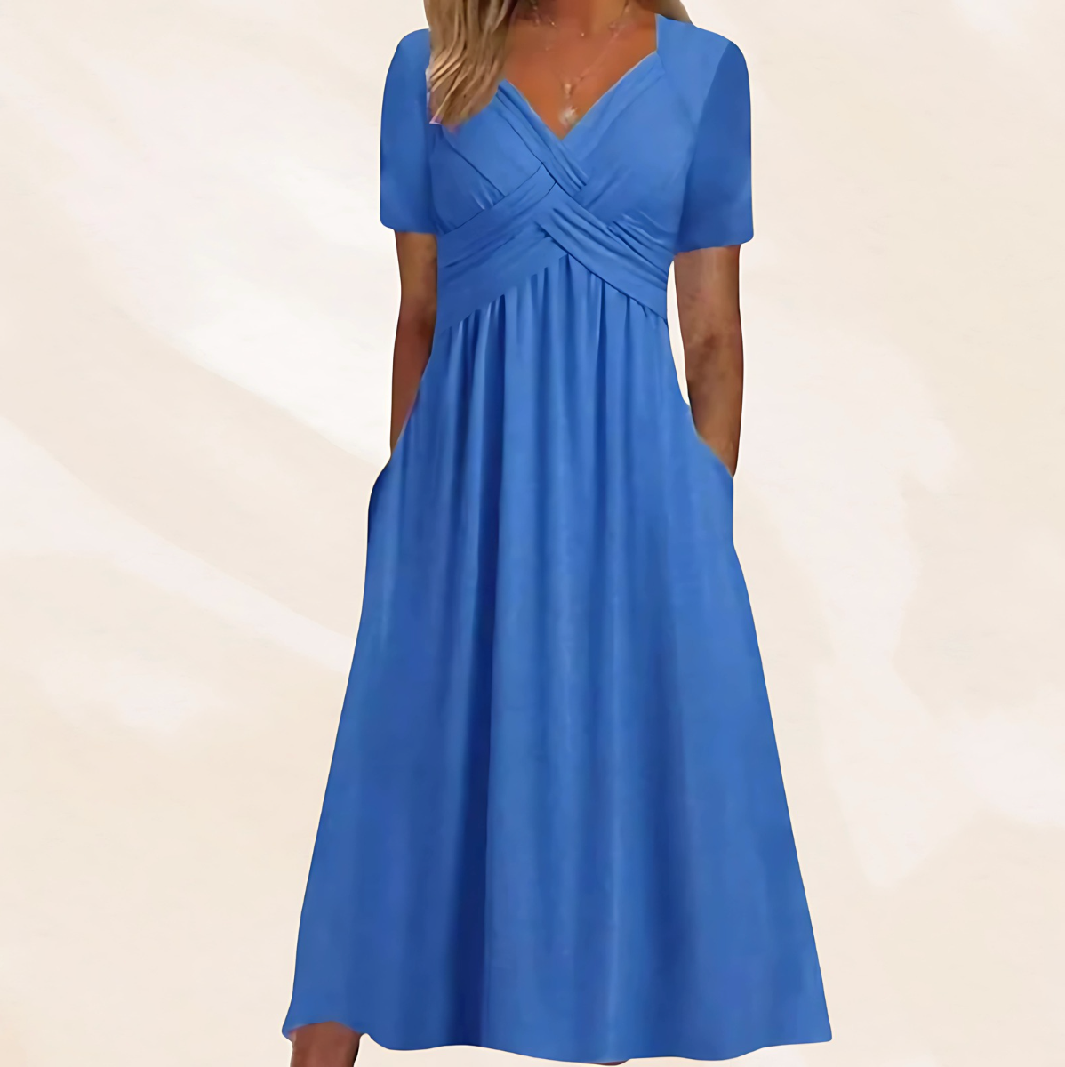 Maison Bonnetterie™ | Rosella, élégante robe d'été gainante
