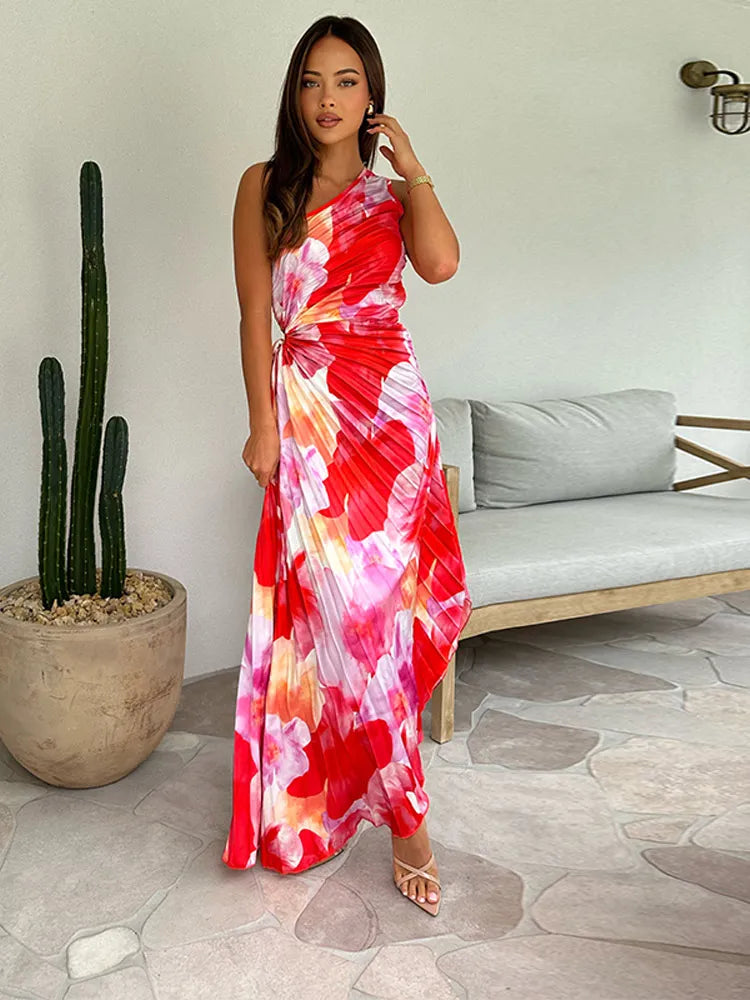Maison Bonnetterie™ | Robe d'été plissée Karin