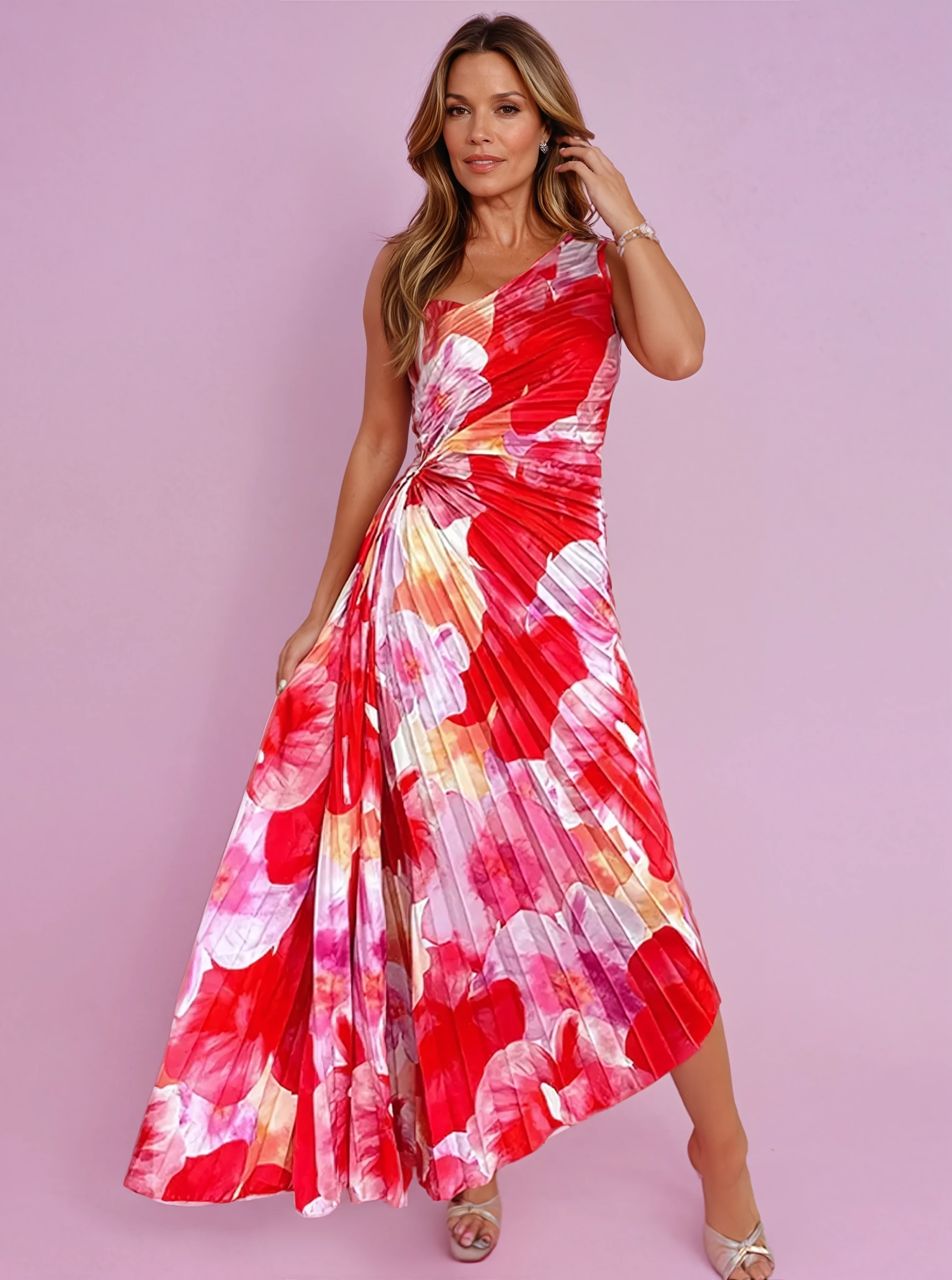 Maison Bonnetterie™ | Robe d'été plissée Karin