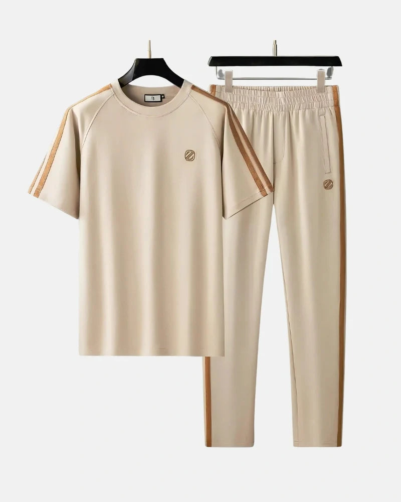 Maison Bonneterie™ | Zion Short Sleeve Tracksuit Set