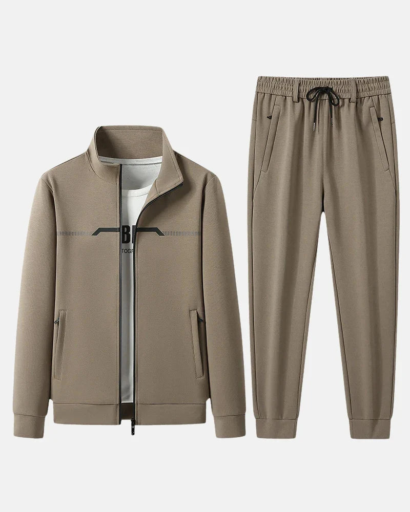 Maison Bonneterie™ | Ultra-Soft Lycra Graphic Tracksuit