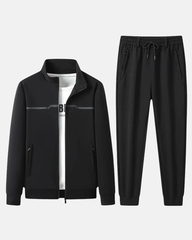 Maison Bonneterie™ | Ultra-Soft Lycra Graphic Tracksuit
