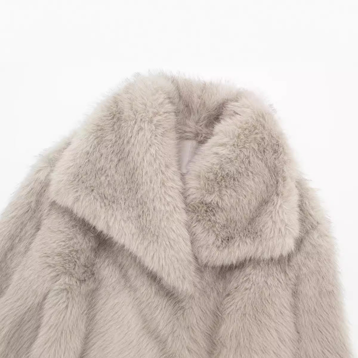 Maison Bonnetterie™ | Veste en fourrure rose