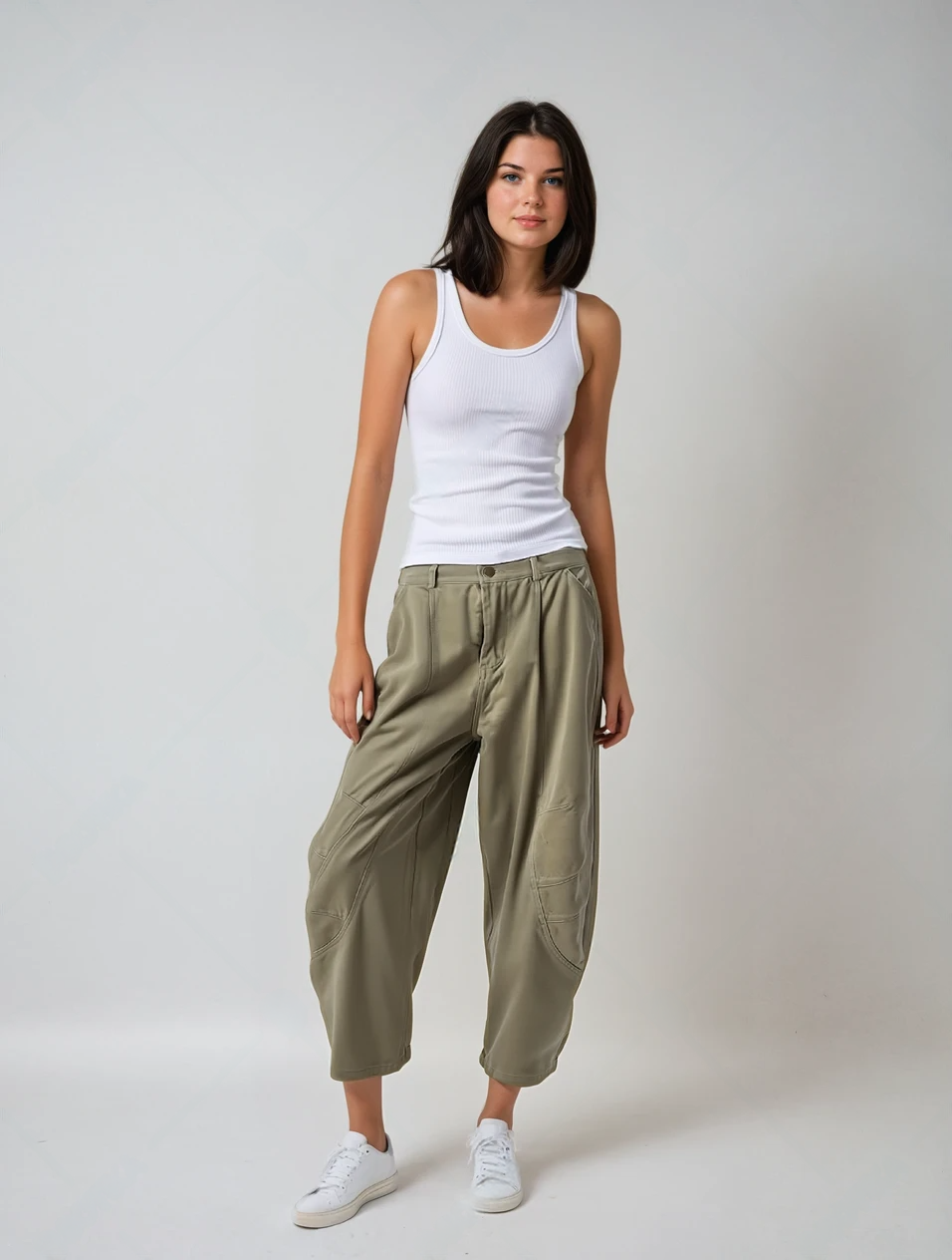 Maison Bonneterie™ | Pantalon utilitaire américain à jambe large