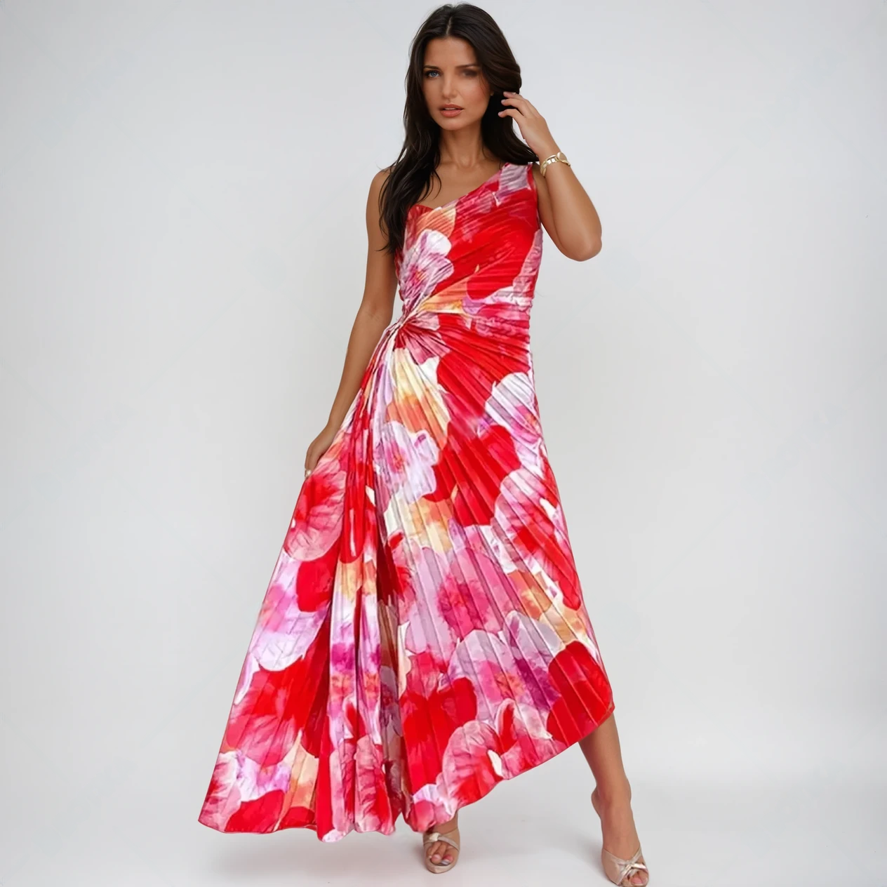 Maison Bonnetterie™ | Robe d'été plissée Karin